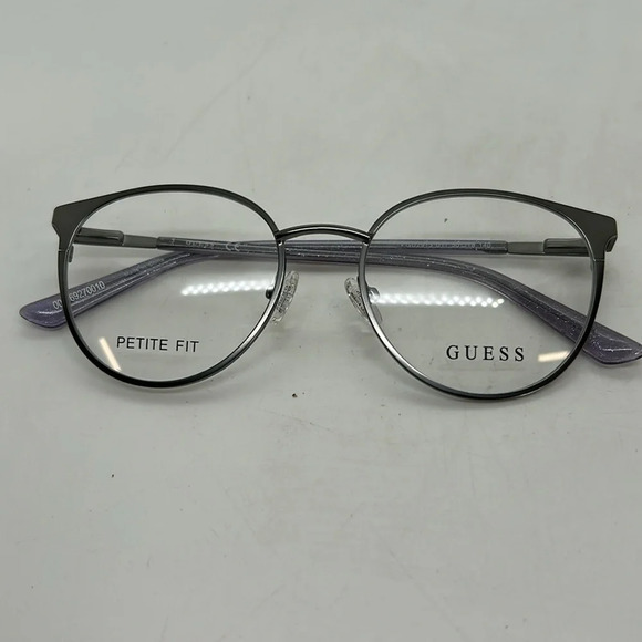 Guess 2913 Eyeglasses Frames RXABLE  011 Matte Light Nickeltin. NWT